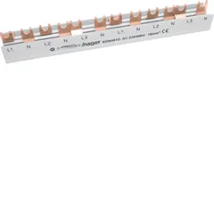 Hager Isolierte Sammelschiene 3x(p+n) 80A, 4-polig, 16mm² - Effiziente und sichere Stromverteilung für Ihre Elektroinstallation