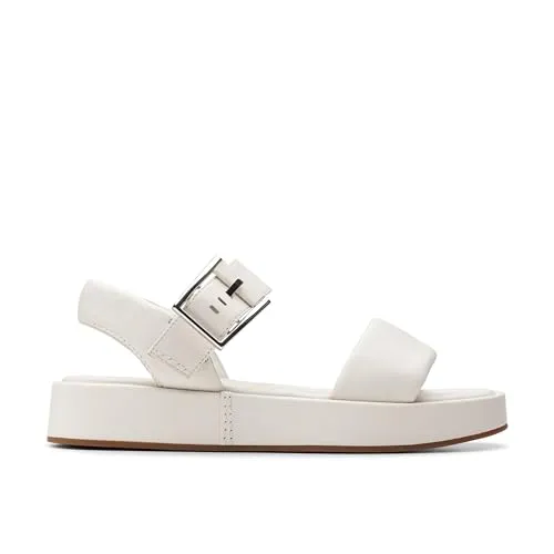 Clarks Alda Strap Sandale für Damen, Gr. 38 - Wanderschuhe: Casual Sandale aus hochwertigem Leder mit komfortabler Plateausohle für entspanntes Laufen und Stil.