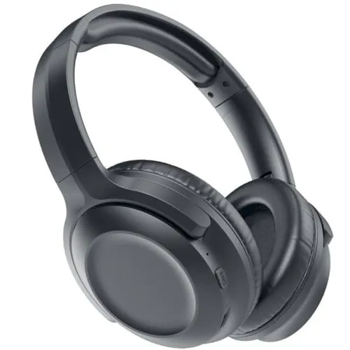 Muvit MCHPH0011 Bluetooth-Kopfhörer, Schwarz