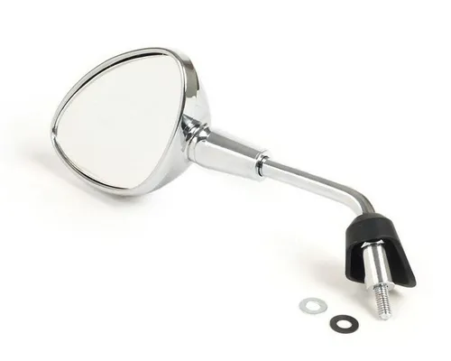 Spiegel Shorty links chrom rund MOTO NOSTRA für VESPA GTS HPE 125 300 Sprint 150