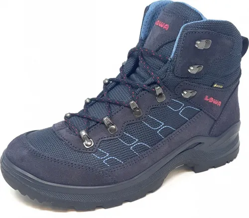 LOWA TAURUS PRO GTX MID Ws NAVY - Wanderschuhe für Damen, leicht und komfortabel, mit wasserdichtem GORE-TEX-Futter und optimalem Tragekomfort für alle Outdoor-Aktivitäten.