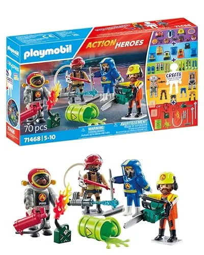 PLAYMOBIL Action Heroes 71468 My Figures Feuerwehr