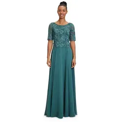 Vera Mont Abendkleid mit Spitze in Dark Emerald in grün von Vera Mont