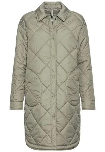 camel active Damen Steppmantel aus recyceltem Polyester von camel active