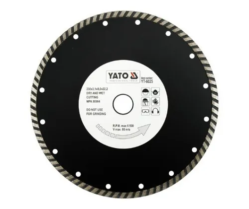 YATO Trennscheibe Winkelschleifer YT-6025 230mm von YATO