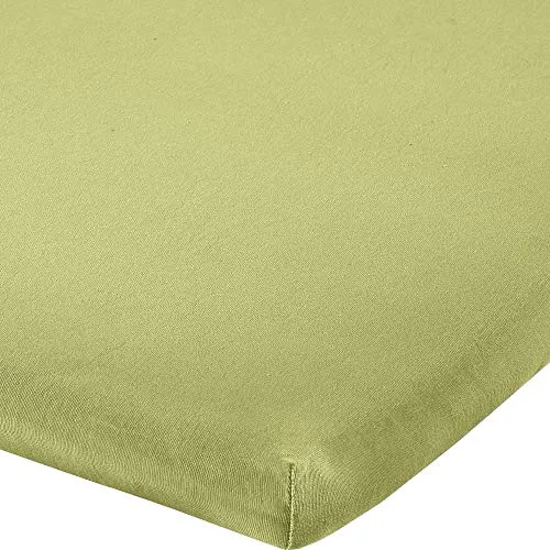 Erwin Müller Topper-Spannbettlaken Freising Elasthan-Jersey-Stretch - lindgrün 90x190 cm - Hochwertiges Erwin Müller Topper-Spannbettlaken aus Elasthan-Jersey-Stretch, ideal für Matratzen bis 10 cm Höhe. Bügelfrei und mit Antipilling-Ausstattung für besten Schlafkomfort und perfekte Passform dank Rundumgummi.