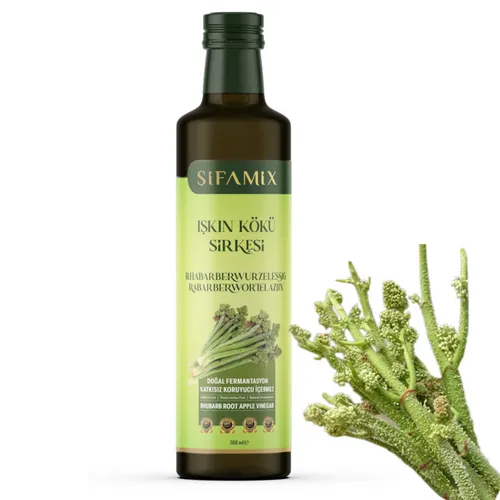 Premium Qualität Rhabarberwurzelessig 500ml