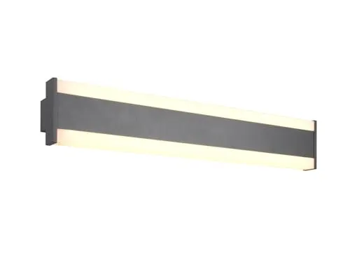 Trio Leuchten LED Außen Wandleuchte Dawson 246360242 in grau von TRIO Leuchten