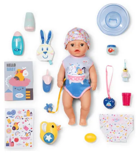 Baby Born Fun Bathroom Lukas Puppe 36 cm