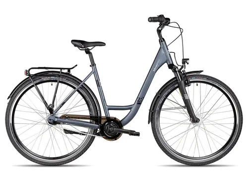 2R Manufaktur TRS NEX Wave Citybike 28 Zoll Dunkelgrau