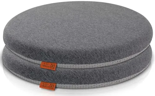 Sitzkissen Stuhl 40x40 cm im 2er Set – Memory Foam Komfort für Indoor & Outdoor - Stuhlkissen mit hochwertigem Memory Foam für optimalen Sitzkomfort und Formstabilität. Ideal für Gartenstühle, Balkon oder Terrasse – pflegeleicht und OEKO-TEX zertifiziert.