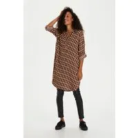 Kaffe Kleid in Braun von Kaffe