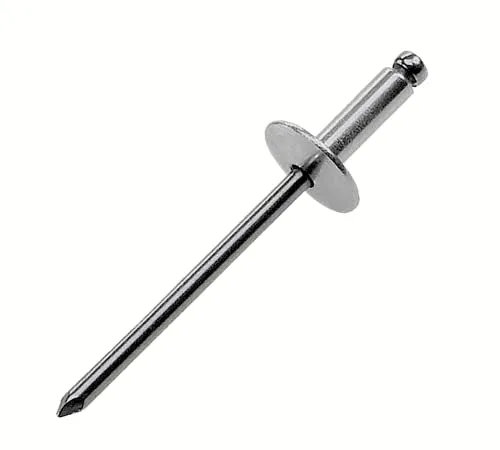 DOJA Industrial : Aluminium Blindnieten mit Flachkopf 4,8 x 18 mm : PACK 200 : Niete zum Verbinden aller Arten von Metallmaterialien : Für pneumatische oder manuelle Nietmaschinen.
