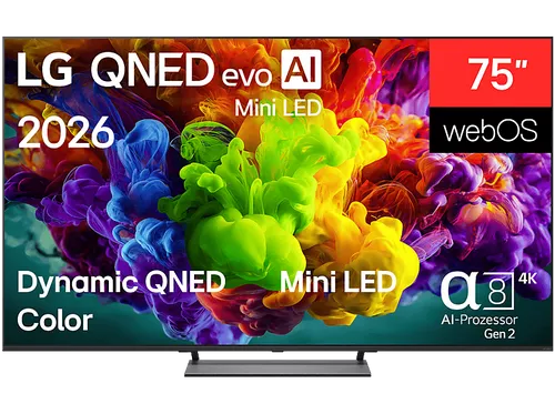 LG 75QNED93B6A QNED evo TV (Flat, 75 Zoll / 189,3 cm, UHD 4K, SMART TV)