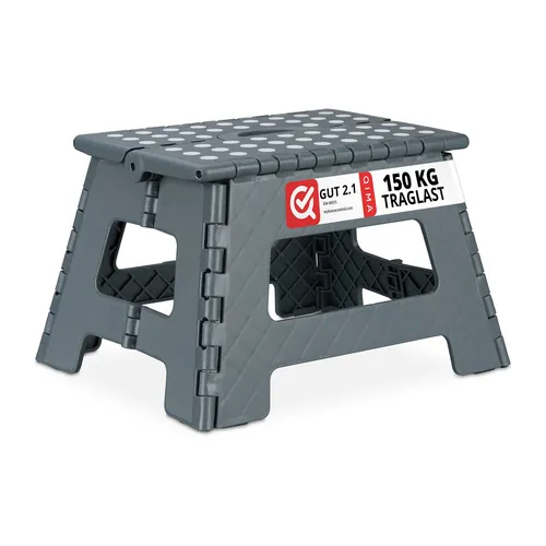 Klapphocker Falthocker Schemel Badezimmerhocker Campinghocker bis 150kg 2 x