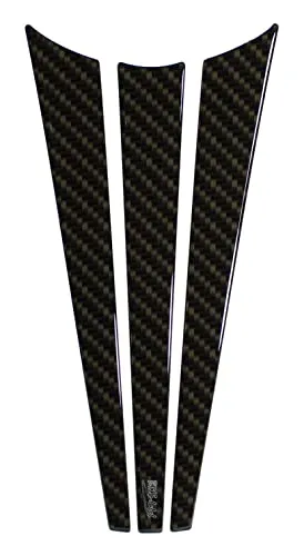 BIKE-label Tankpad 3D Motorrad Schutz Aufkleber Carbon Optik Braun Druck X504200