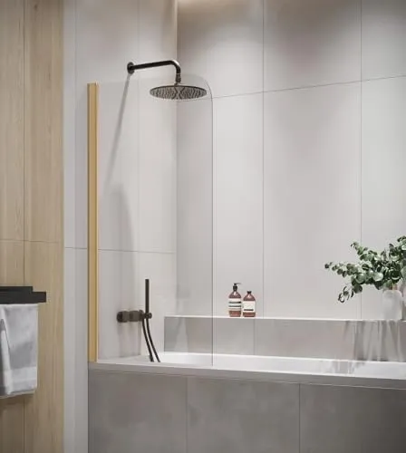 Badewanne Torino 5mm mit Nanobeschichtung in gold von Badplaats