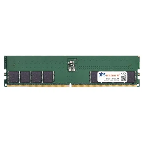 32GB RAM Speicher kompatibel mit Supermicro X13SAZ-F DDR5 UDIMM 4800MHz PC5-38400U
