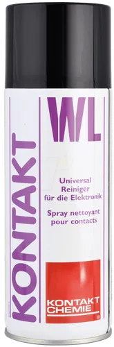 Kontakt Chemie KONTAKT WL 71004-AA Kontaktreiniger 100ml - Reinigungsspray für Elektronik, ideal zum Entfetten und Reinigen von Geräten, trocknet schnell und hinterlässt keine Rückstände.