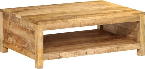 Maison Exclusive Couchtisch 80x55x30 cm aus massivem Mangoholz