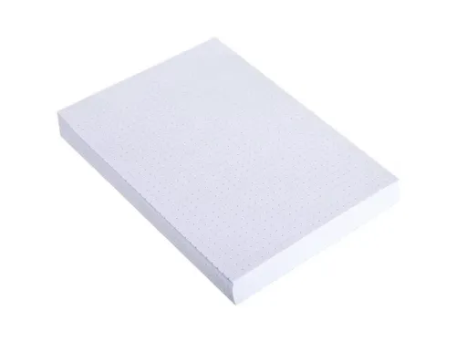 Exacompta 10708E Karteikarten A5 - 10x100 Stück - Register - Hochwertige, punktkarierte Karteikarten, ideal für Notizen und Lernzwecke, eingeschweißt und nicht perforiert.