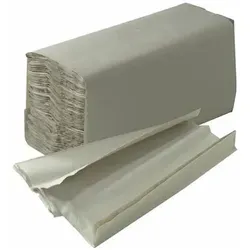 Papierhandtücher C-Falz 1 lagig - 4200 Stück - Papierhandtuchspender mit 4200 C-Falz Handtüchern aus Recyclingpapier, zertifiziert mit dem Blauen Engel, ideal für umweltbewusste Nutzung.