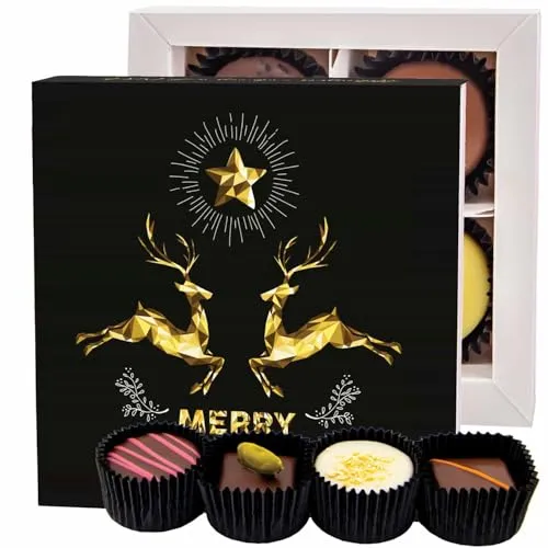 Hallingers Genuss Manufaktur Manufaktur Pralinen Weihnachten Geschenk handgemacht ohne Alkohol aus Edelkakao Schokolade