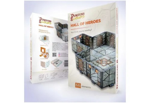 Archon Studio Spielesammlung Hall of Heroes - Modulare Spielesammlung für Tabletop-Fans, ideal für 28-32mm Miniaturen. Innovatives, anpassbares Geländesystem für endlose Spielmöglichkeiten ohne Klebstoff.