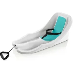 Plastkon Gizmo Riders Bob Baby Schlitten Babybob mit 3 Punkte-Gurt - Weiß