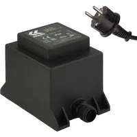 72 Watt IP44 Netzteil für Außenbereich - Transformator 230V auf 12V, ideal für die flexible Stromversorgung von Lichterketten und LED-Lampen im Freien, mit Überhitzungsschutz und IP44 Schutzklasse.