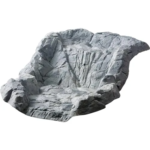 Heissner Wasserfallstufe, felsgrau, 80 x 58 x 31 cm