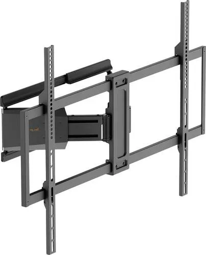 MYW HP46L - Schwenkbare TV-Wandhalterung für 50''-100'' Fernseher - Robuste Wandhalterung für Bildschirme bis 100'' (254 cm) und 65 kg, ideal für Heimkino und Gaming. Flexibel neig- und drehbar für optimalen Blickwinkel, minimaler Wandabstand für eleganten Look.