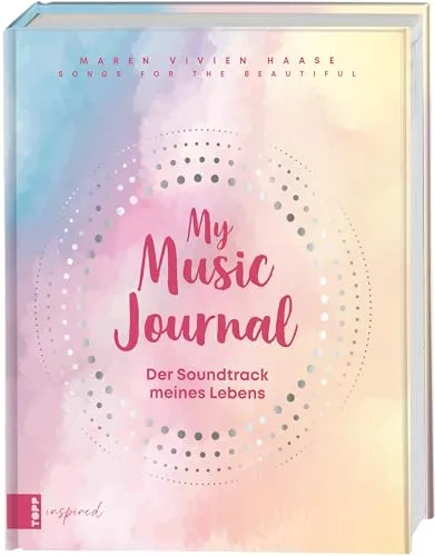 Music Journal feat. Maren Vivien Haase. Das kreative Eintragbuch für Erinnerungen an Musik-Events, Interpret:innen, Songs & Alben, die dich begeistern: Für alle Fans der Buchreihe Rise-and-Fall-Duett