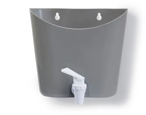 Muddy Buddy Sandspielzeug – Grau, Kunststoff, 14x18x20 cm - Das Muddy Buddy Sandspielzeug ist die perfekte Ergänzung für Outdoor-Kinderküchen. Mit einem Wassertank von ca. 1,5 Litern und authentischem Wasserhahn sorgt es für stundenlangen Spielspaß im Freien!