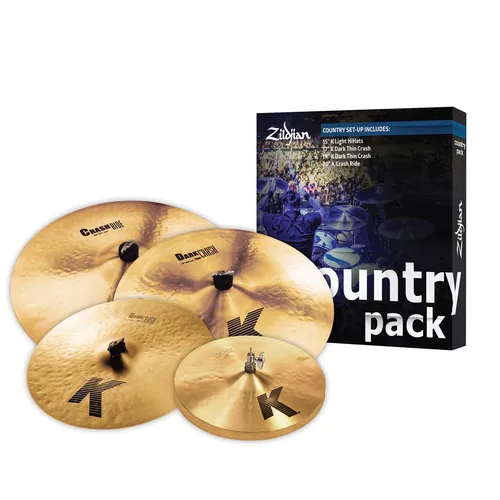 Zildjian K Country Pack Cymbal Set 15, 17, 19, 20 von Zildjian
