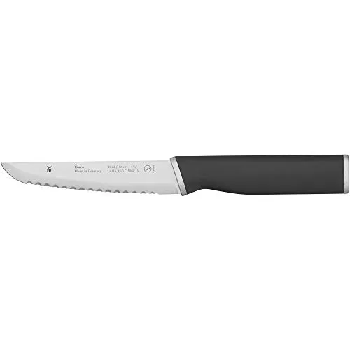 WMF Kineo Zubereitungsmesser 12 cm - Küchenmesser mit WMF Performance Cut für überragende Schärfe, ergonomisches Design für sicheren Griff und müheloses Schneiden von Gemüse, Wurst, Käse und Fleisch.