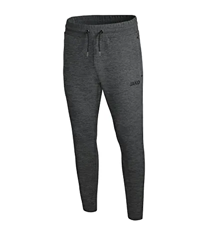 JAKO Herren Premium Basics Jogginghose XXL - Hochwertige Jogginghose in Anthrazit Meliert mit sportivem Schnitt und praktischen Reißverschlusstaschen. Ideal für Sport und Freizeit, erhältlich in mehreren Farben und Größen.
