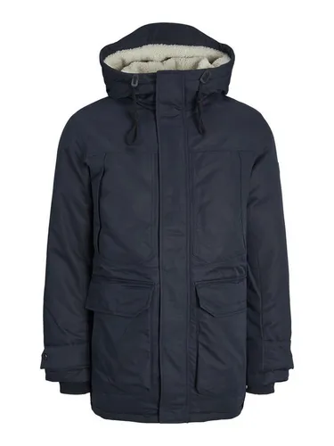 Jack & Jones Winterjacke: Stilvoller Parka mit Teddyfell-Kapuze - Jacken - Hochwertiger Parka mit kuscheligem Teddyfell-Futter in der Kapuze, ideal für kalte Wintertage.