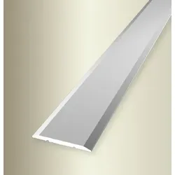 Proviston - Bergangs- & Ausgleichsprofil Aluminium 25 X 1000 Mm Silber Bodenprofil Metallprofil Übergangsschiene