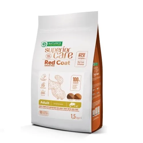 NATURE'S PROTECTION Superior Care Red Coat Adult Small breed 4771317472304