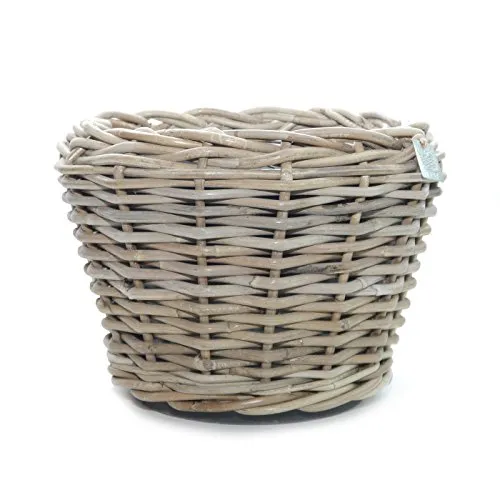 Pflanztopf Drypot grau, Ø 32 cm - Garten-Zubehör, stylischer und robuster Pflanztopf, ideal für drinnen und draußen mit optimaler Drainage.