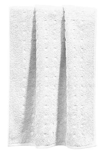 Möve Handtuch Quadretti Walk-Frottier weiß Größe 50x100 cm