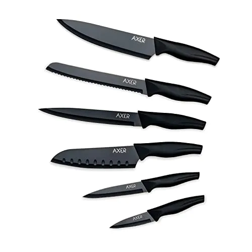 Axer Küchen Messerset Schwarz