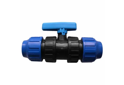 Gebo Kugelhahn mit PE Verschraubung 63 mm - Bewässerung: Robuster Kugelhahn für PE-Rohre, ideal für Trinkwasser und vielseitige Anwendungen in Gartenbau und Landwirtschaft.