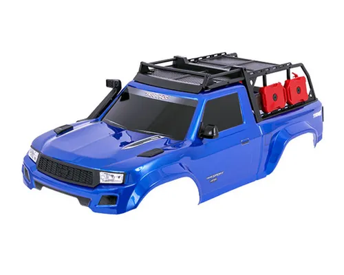 Produktbild Traxxas TRX-4 Sport Karosserie blau mit Anbauteilen