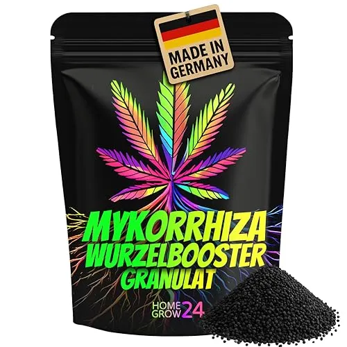 HOMEGROW24 Mykorrhiza Wurzelbooster, 100 g Granulat, organischer Wurzelaktivator, 100% natürlicher Wurzelstimulator ohne Chemie