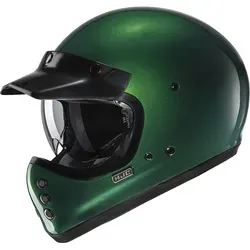 HJC V60 Solid Deep Helm, grün, Größe L in grün von HJC Helmets
