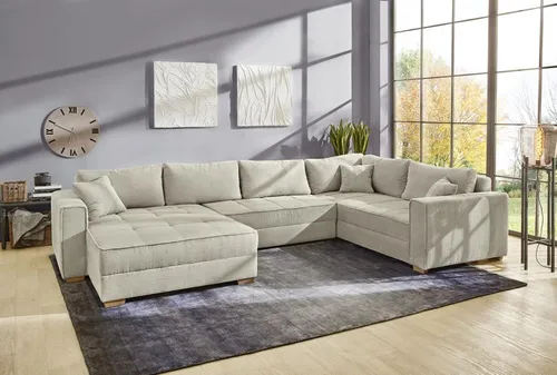 Jockenhöfer Gruppe Wohnlandschaft BRIXEN, Beige in beige von Job