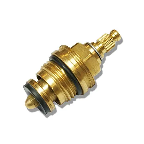 Stabilo-Sanitaer Hahnoberteil DN10 3/8 Zoll Ventiloberteil Ventileinsatz Oberteil Messing ohne Griff Absperrventil Armatur Wasserhahn