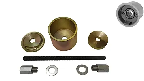 Vorderachslager Abzieher für AUDI, SEAT, SKODA und VW - Radlagerwerkzeuge für präzises Arbeiten an Fahrzeugmodellen von AUDI, SEAT, SKODA und VW. Das Einpresswerkzeug ermöglicht eine einfache und effektive Montage und Demontage von Querlagerbuchsen.